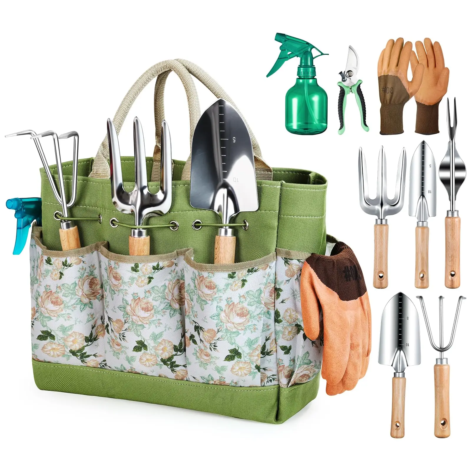 Spade Digging Fork - Set di attrezzi manuali da giardino