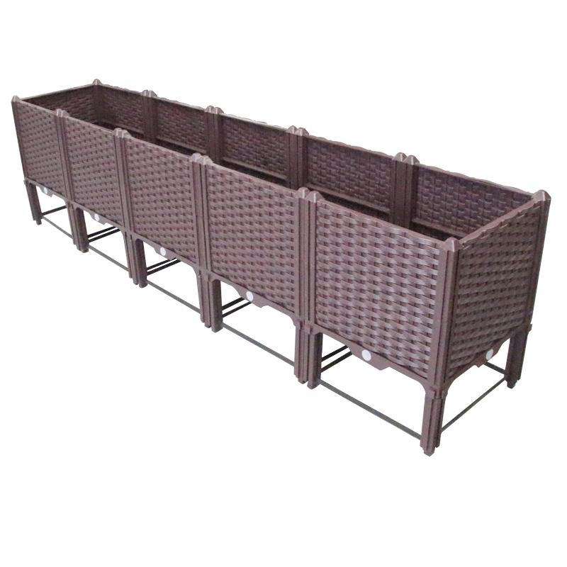 Self-Watering Planter - Fioriera rialzata con sistema di autoirrigazione,