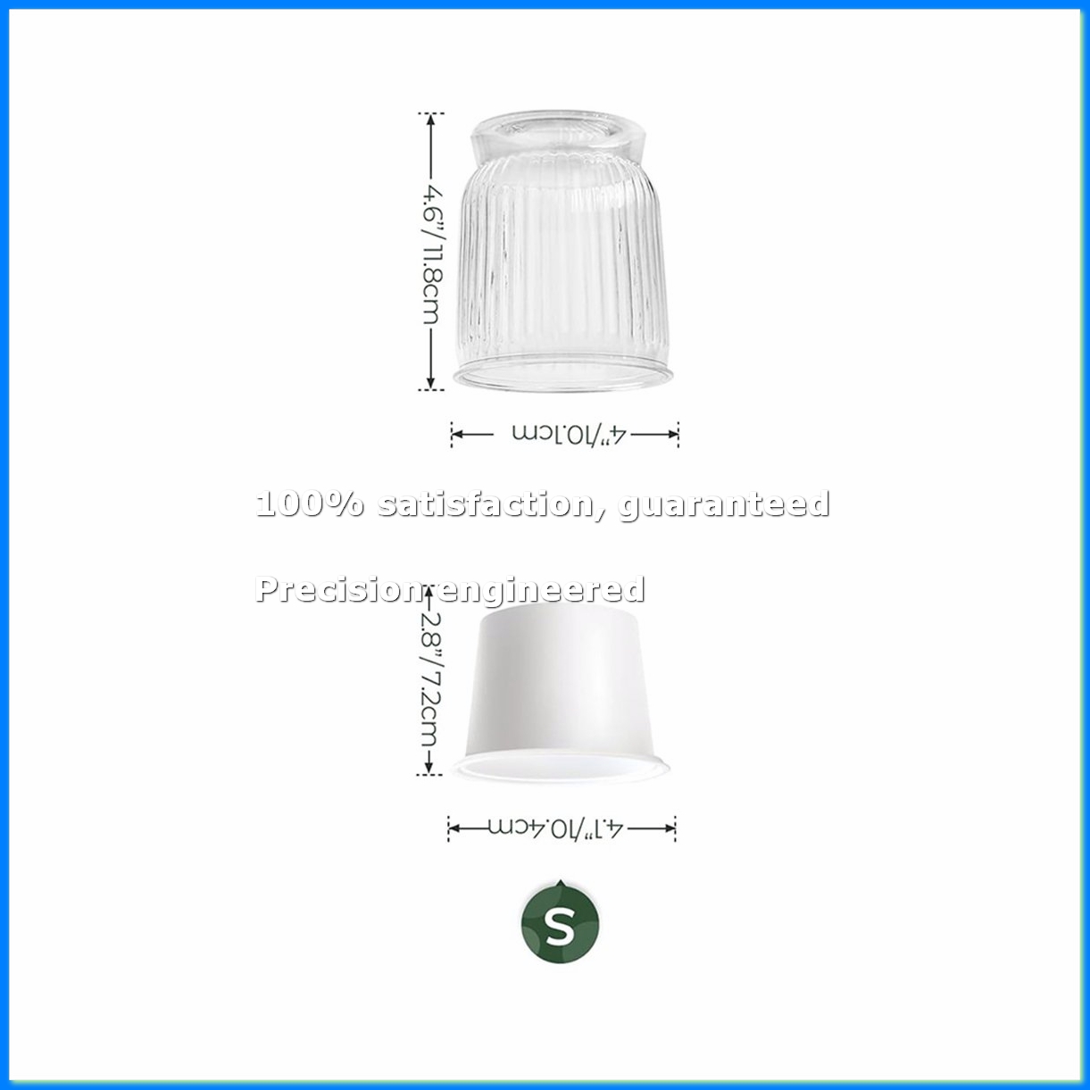 Self-Watering Planter - Vasi Autoirriganti, Vasi per Piante Piccoli