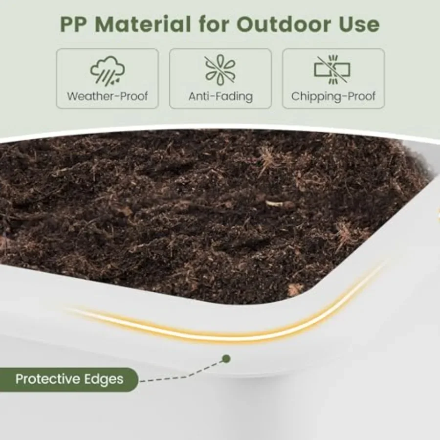 Set da 2 aiuole rialzate per e - Self-Watering Planter recensione e prezzo