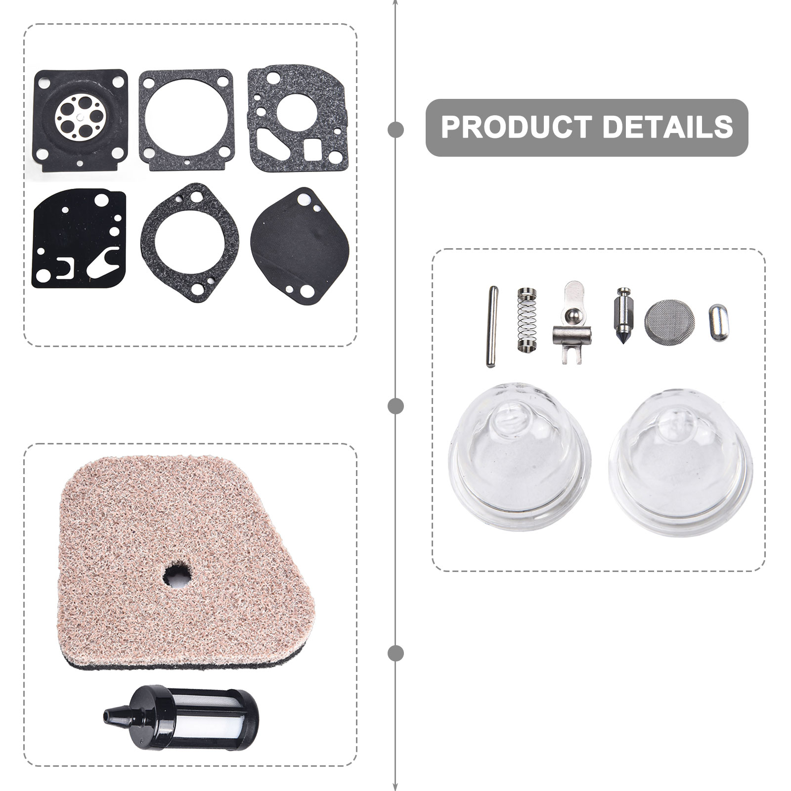 Kit di manutenzione carburator - Gardening Tools Essential recensione e prezzo